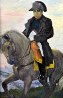 Kobor Paris marked xx. No. Front: Napoleon on his horse