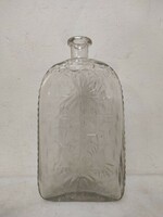 Antik pincetok huta üveg különleges alakú 484 5924