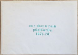 Tót Endre One dozen rain postcards 1971-73