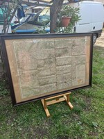 Map of Hungary together with hardwood stand1
