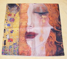 Gustav klimt decorative pillowcase