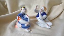 A pair of Kiev porcelain