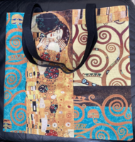 Gustav Klimt Textil bevásárlótáska