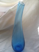 Kék skandináv görbe  művészi váza