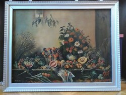 Still life, signed oil painting