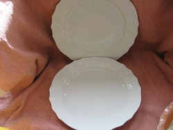 2 pcs hutschenreuther dresden form weiss plate in one