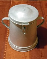 Aluminum grease bucket, 3 liters