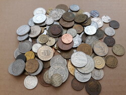 Lot of 127 coins - a mix of foreign and Hungarian coins - selection of coins