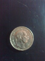 Silver Joseph Ferenc coin