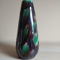 Mid century retro Városlód ceramic vase