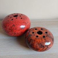 Mid century retro ceramic ikebana