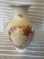 Herend basket pattern vase