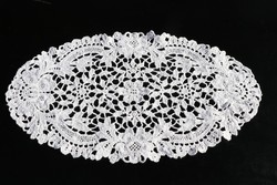 Brussels lace tablecloth