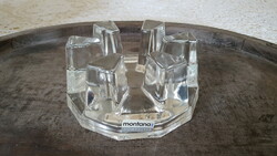 Montana homestyle, thick glass candle holder, warmer