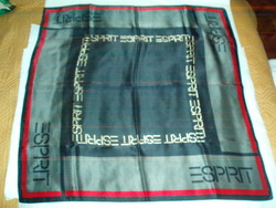 Vintage esprit genuine silk scarf