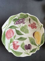 Large Italian fruit pattern very extra serving bowl