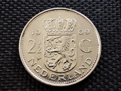 1969 Holland 2 1/2 gulden /+VG/