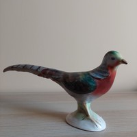 Bodrogkeresztúr ceramic pheasant figure