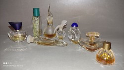 Vintage mini parfüm nyolc darab együtt különleges illatok gyűjteménye
