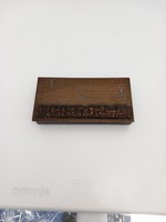 Lignifer bronze card box loves with scene.