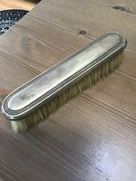 Antique Scandinavian silver covered clothes brush