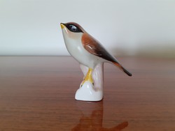 Old aquincum budapest porcelain bird