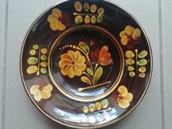 Kiss andrea flower pattern wall plate, decorative plate
