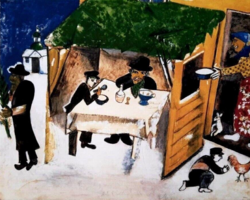 Chagall: Vacsora