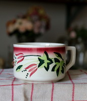 AJÁNLATTAL: Hollóházi majolika csésze