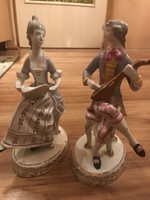 Hollóházi barokk zenészek párban