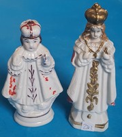 2 Prágai gyermek Jézus ,  porcelán