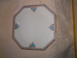 English plate with hand painting