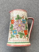 Deruta Italian ceramic jug jug hand painted