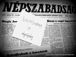 1985 november 1  /  Népszabadság  /  Születésnapra!? EREDETI ÚJSÁG! Ssz.:  22907