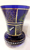 Hand painted parade vase