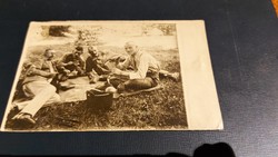 1918. World War I military postcard