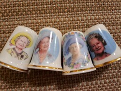 England bone china porcelain thimble selection ii. Queen Elizabeth II. About Elisabeth's mother