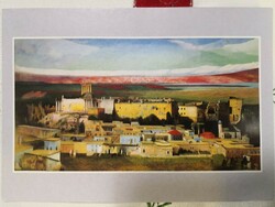Csontváry kosztka tivadar-baalbek / postal clean retro postcard