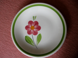 Hand painted floral plate