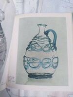 Üvegkészítés a régi Magyarországon, angol nyelvű könyv, Glassmaking in old Hungary 1963 Borsos Béla