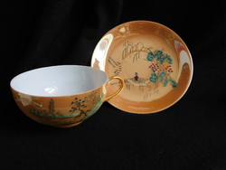 Japanese tea set - hand painted, eggshell porcelain
