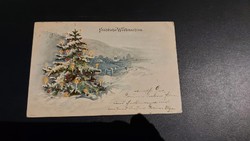 1900. Austria Christmas card