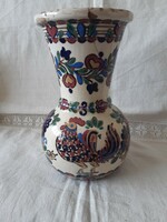 Baán Imre kakasos, tyúkos  kerámia váza