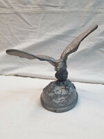 Old aluminum casting turul bird
