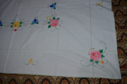 Large tablecloth with appliqué decoration ( dbz 00vii )