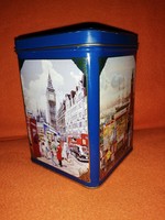 "HARIBO" fém doboz, díszdoboz, tároló doboz.