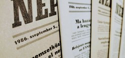 1967 november 22  /  NÉPSZABADSÁG  /  Születésnapra!? EREDETI ÚJSÁG! Ssz.:  22390