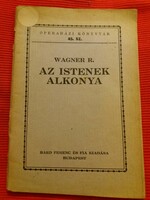 1933. Richard Wagner - Radó Antal: Az istenek alkonya könyv képek szerint Bárd Ferenc és Fia