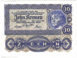 Ausztria 10 korona 1922 REPLIKA UNC