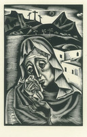 Molnár C. Pál  (MCP) (1894-1981) alkotása „Mária”